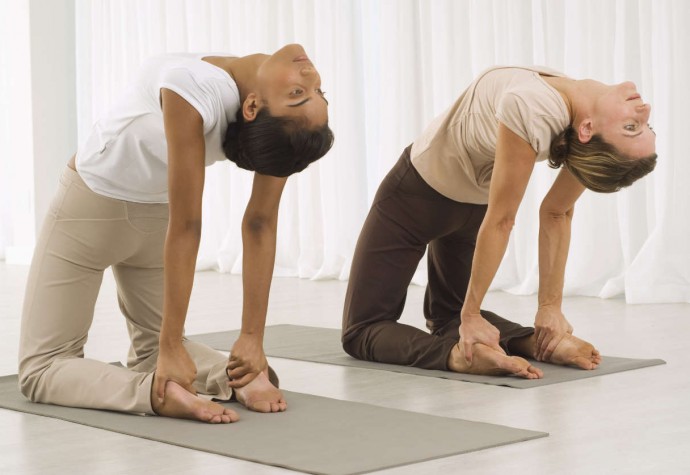 Ejercicios para Adelgazar. Practicando Yoga.